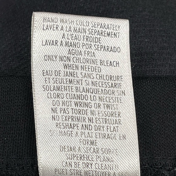 Petite Sophisticate Black High Rise Dress Pants Large 15 waist and inseam is 28 - Picture 5 of 6